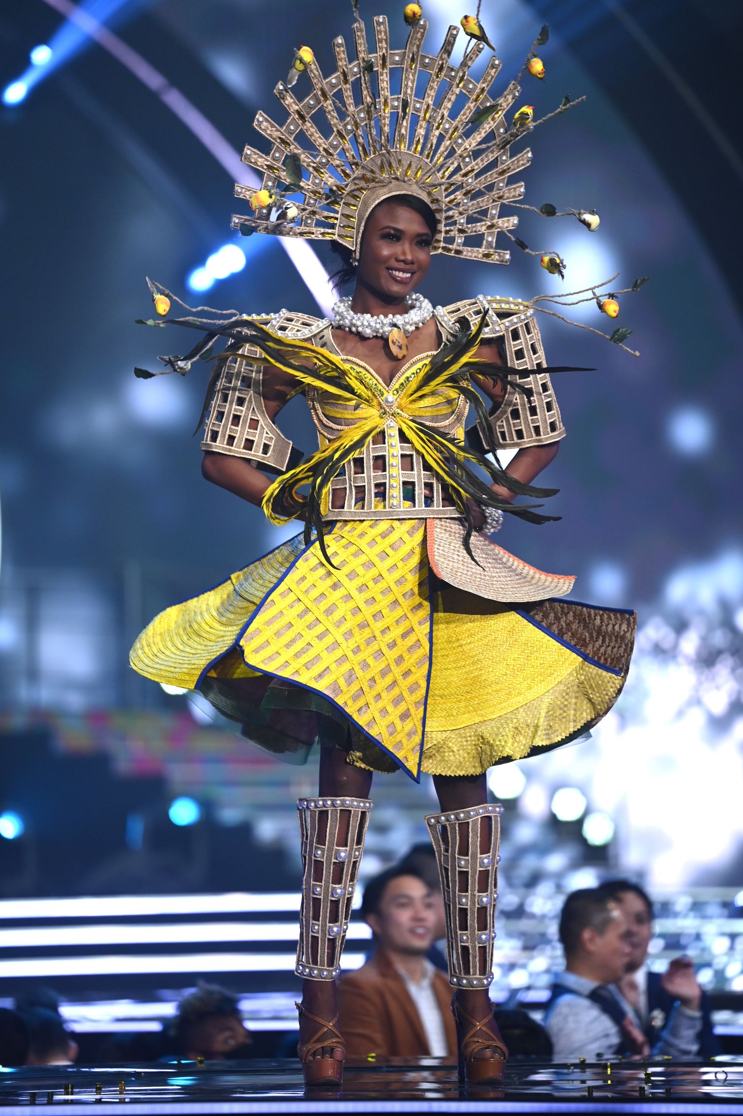 Glitters, feathers, and more! All 80 National Costumes at the